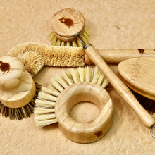Load image into Gallery viewer, Bamboo Circular Cleaning Brush
